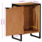 Bathroom Cabinet Natural wood and black