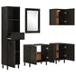 Bathroom Cabinet Set Black