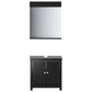 Bathroom Furniture Set Black