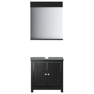 Bathroom Furniture Set Black