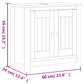 Bathroom Furniture Set Black