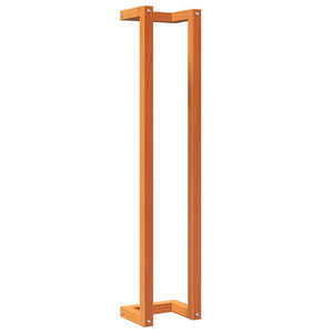 Towel Rack Wax brown Solid pine wood 9.1x7.1x43.3 in