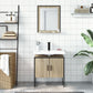 Bathroom Cabinet Set Sonoma oak