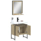 Bathroom Cabinet Set Sonoma oak