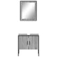 Bathroom Cabinet Set Grey Sonoma