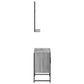 Bathroom Cabinet Set Grey Sonoma