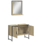 Bathroom Cabinet Set Sonoma Oak Engineered Wood