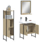Bathroom Cabinet Set Sonoma oak