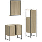 Bathroom Cabinet Set Sonoma oak