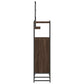 Bathroom Cabinet Set Brown Oak Engineered Wood Bathroom Cabinet Set