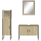 Bathroom Cabinet Set Sonoma Oak