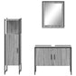 Bathroom Cabinet Set Grey Sonoma