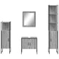 Bathroom Cabinet Set Grey Sonoma
