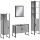 Bathroom Cabinet Set Grey Sonoma