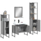 Bathroom Cabinet Set Grey Sonoma