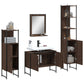 Bathroom Cabinet Set Brown oak
