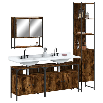 Bathroom Furniture Set Smoked oak