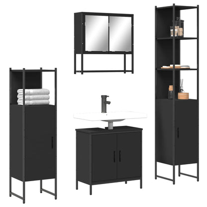 Bathroom Furniture Set Black