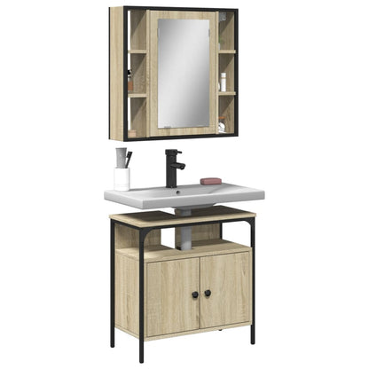 Bathroom Furniture Set Sonoma oak