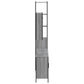 Bathroom Cabinet Set Grey sonoma