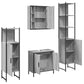 Bathroom Cabinet Set Gray Sonoma