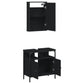 Bathroom Furniture Set Black