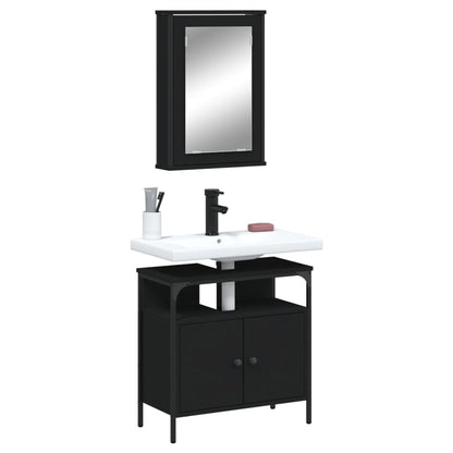 Bathroom Furniture Set Black