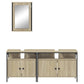 Bathroom Furniture Set Sonoma Oak