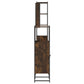 Bathroom Furniture Set Smoked Oak