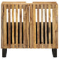 Bathroom Sink Cabinet Brown Solid mango wood and iron