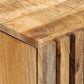 Bathroom Sink Cabinet Brown Solid mango wood and iron