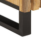 Bathroom Sink Cabinet Brown Solid mango wood and iron