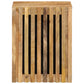 Bathroom Wall Cabinet Brown Solid mango wood Medium