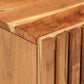 Bathroom Wall Cabinet Brown Solid Acacia wood 15 x 13.4 x 18.9 in