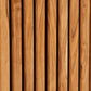 Bathroom Wall Cabinet Brown Solid Acacia wood 15 x 13.4 x 18.9 in