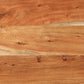Bathroom Wall Cabinet Brown Solid Acacia wood 15 x 13.4 x 18.9 in