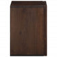 Bathroom Wall Cabinet Brown Solid Mango Wood Medium