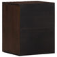 Bathroom Wall Cabinet Brown Solid Mango Wood Medium