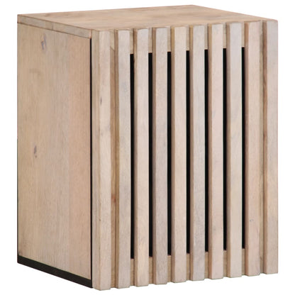 Bathroom Wall Cabinet Natural wood tone Solid Mango Wood