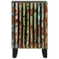Bathroom Cabinet Brown Solid acacia wood, steel Medium
