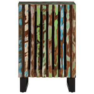 Bathroom Cabinet Brown Solid acacia wood, steel Medium