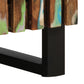 Bathroom Cabinet Brown Solid acacia wood, steel Medium