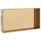 Shower Niche Brushed Gold 24.4x12.6x3.5" Stainless Steel