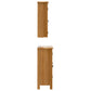 Bathroom Furniture Set Natural Pine Solid Pine Wood