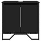 Bathroom Sink Cabinet Black Engineered wood Standard