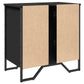 Bathroom Sink Cabinet Black Engineered wood Standard