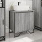 Bathroom Sink Cabinet Grey Sonoma Engineered wood, metal Medium
