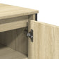 Bathroom Sink Cabinet Sonoma Oak Engineered Wood Medium