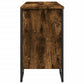 Bathroom Sink Cabinet Smoked Oak Engineered wood