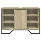 Bathroom Sink Cabinet Sonoma oak Engineered wood, metal Medium